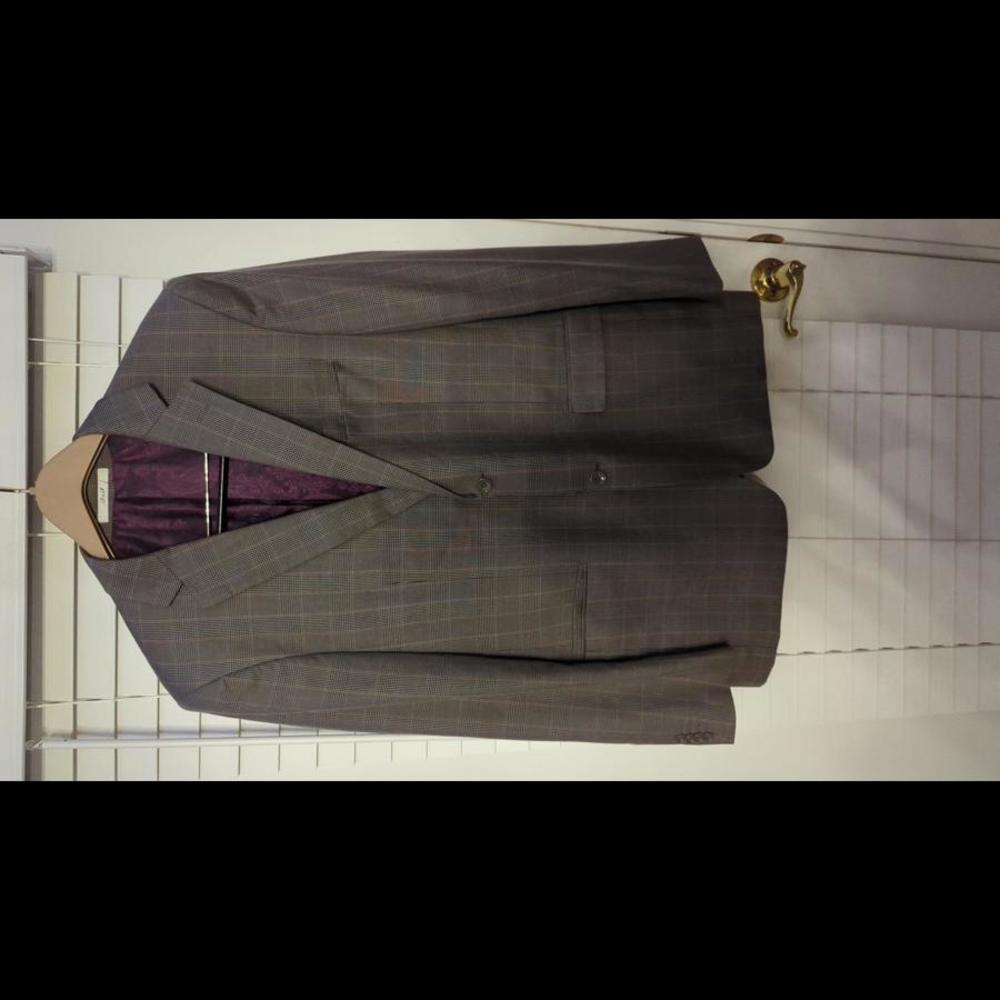 Mens L & S Suit Jacket Sport Coat Size 42L